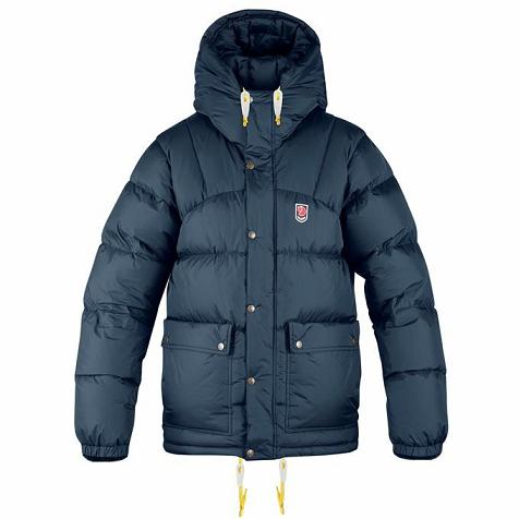 Fjallraven Men Expedition Down Jacket Navy PH249844 Philippines